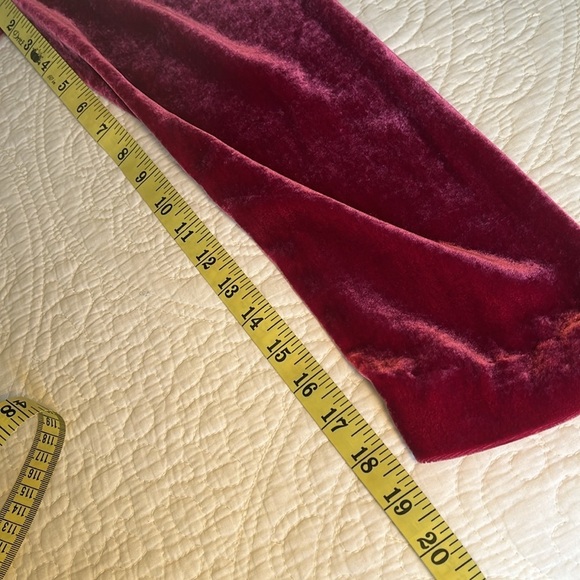 Silk Blend Velvety Wrap Jacket Women Medium Beaded Top Vintage Fairy Core Retro - Picture 15 of 17